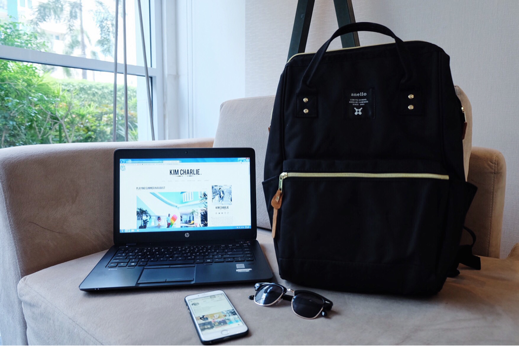 Anello bag with store laptop compartment