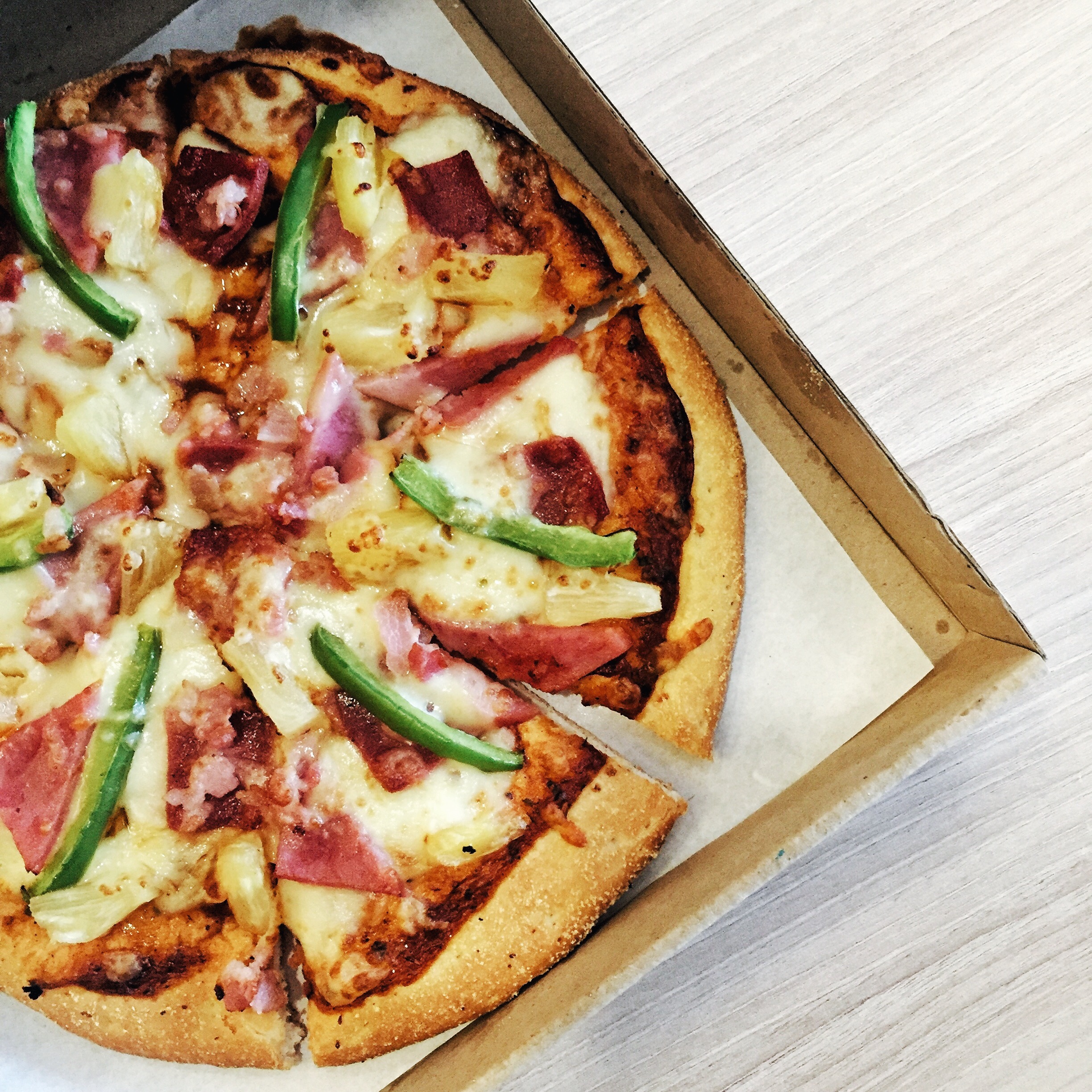 Greenwich Hawaiian Overload Pizza-iamkimcharlie03